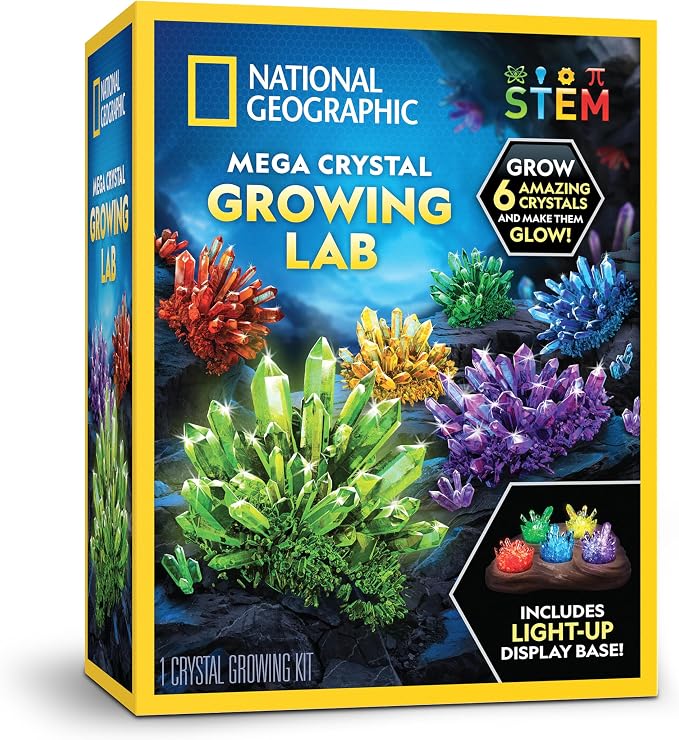 National Geographic Mega Crystal Growing Kit.