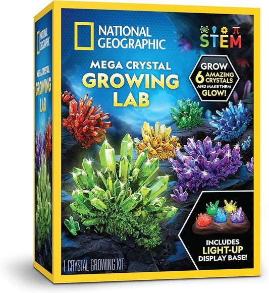 National Geographic Mega Crystal Growing Kit.