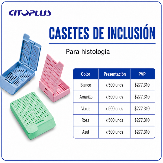 Casetes de inclusión