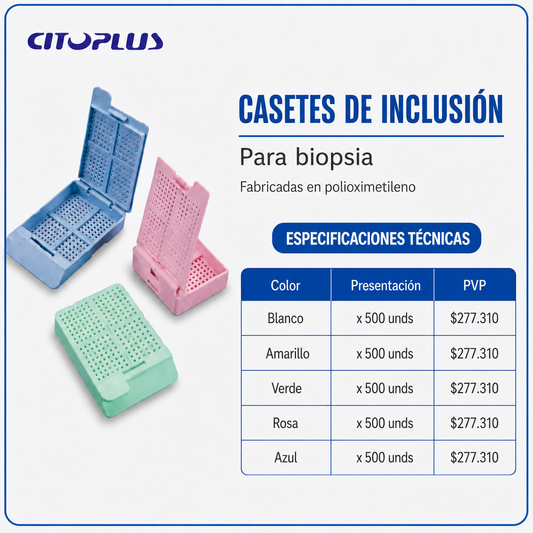 Casetes de inclusión