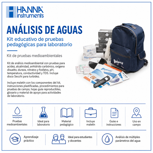 Análisis de aguas - HANNA INSTRUMENTS