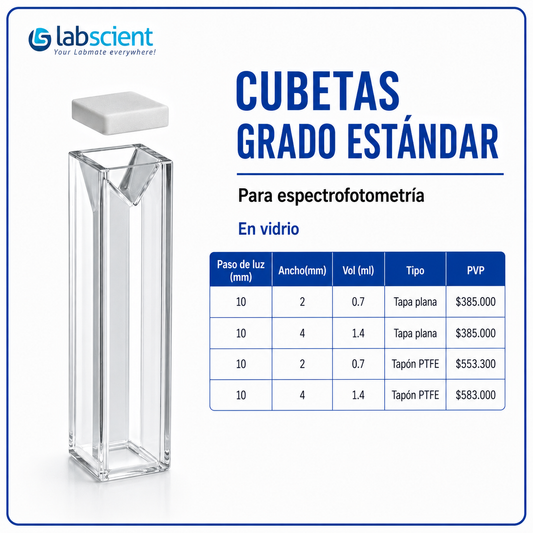 Cubetas grado estándar