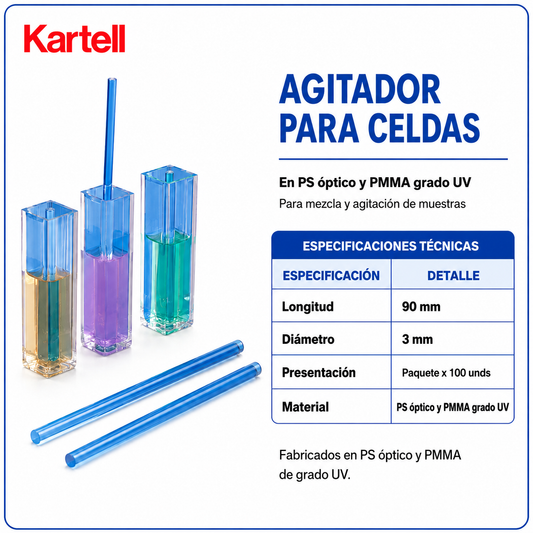 Agitador para celdas