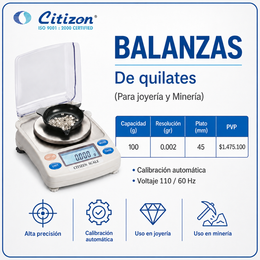 Balanza de quilates - CITIZON