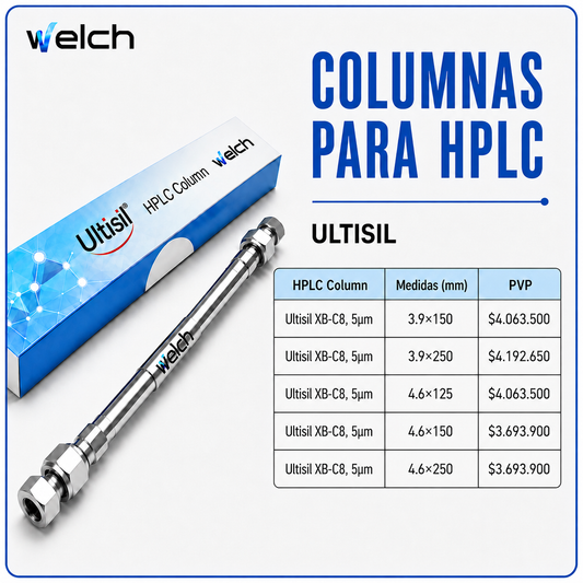 columnas para HPLC Ultisil XB-C8, 5μm