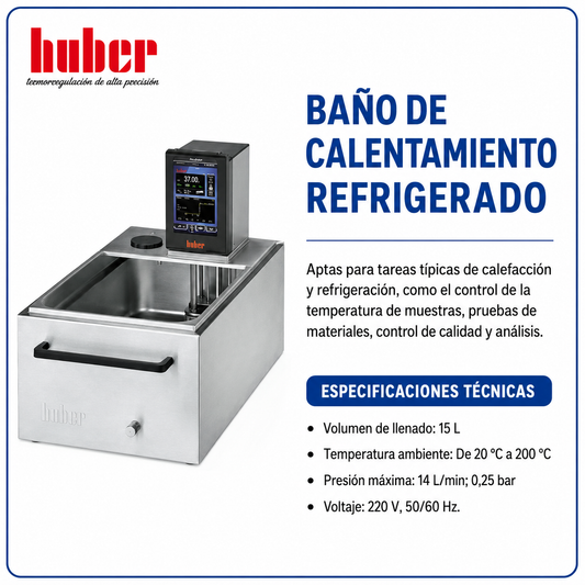 Baño de calentamiento refrigerado - HUBER