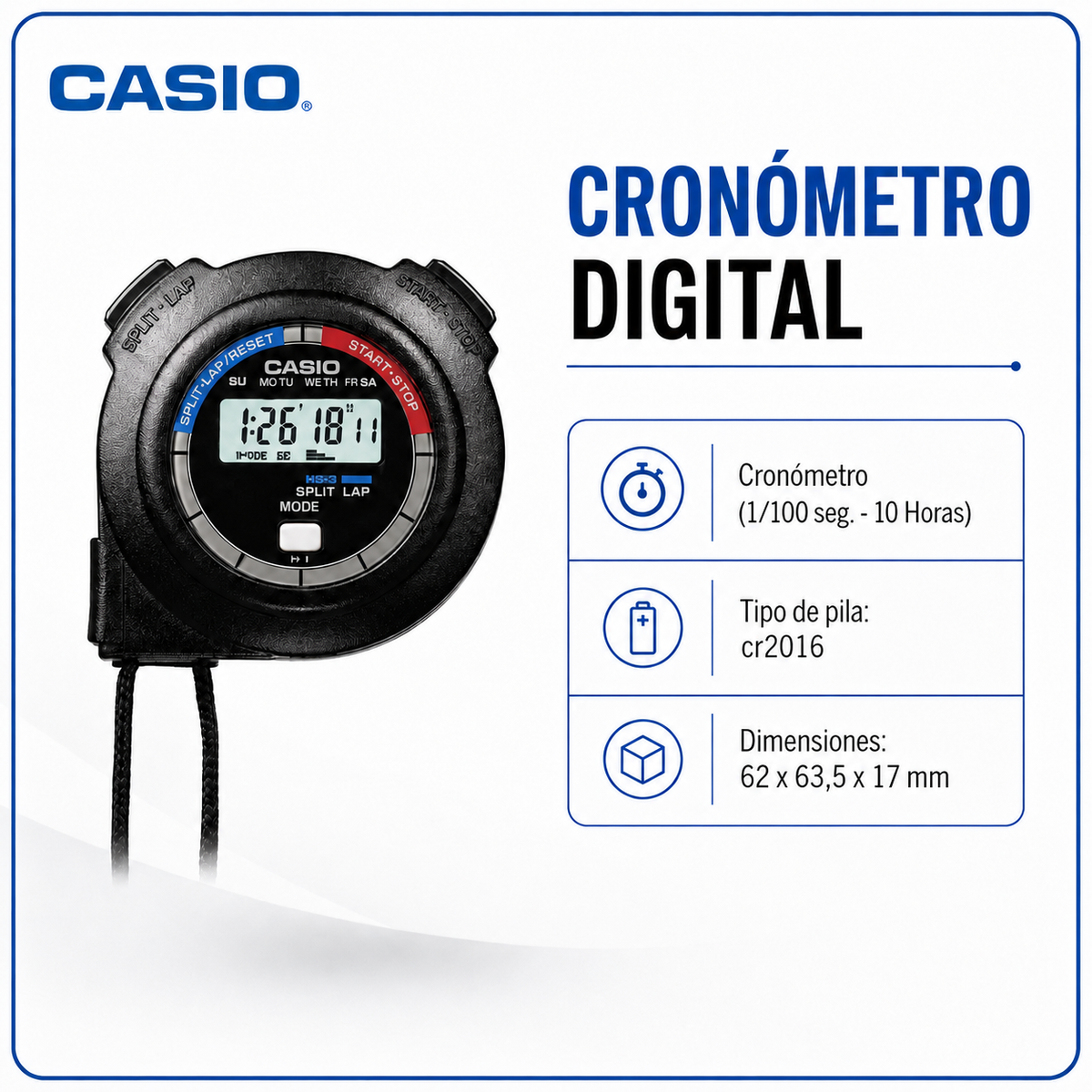 Cronómetro digital