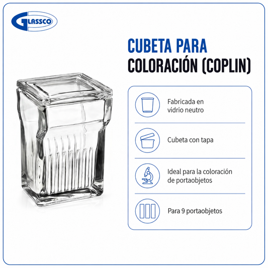 Cubeta para coloración