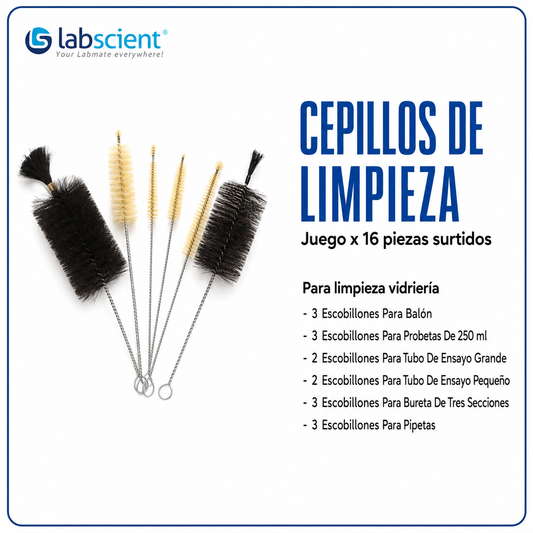 cepillos de limpieza