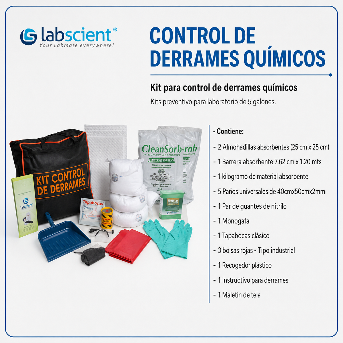 CONTROL DE DERRAMES QUÍMICOS