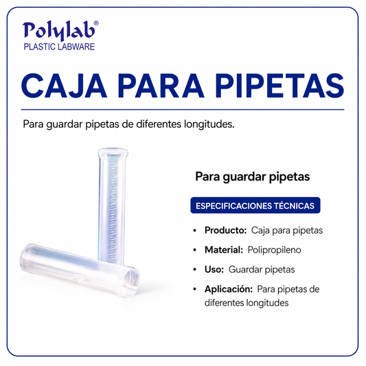 caja para pipetas