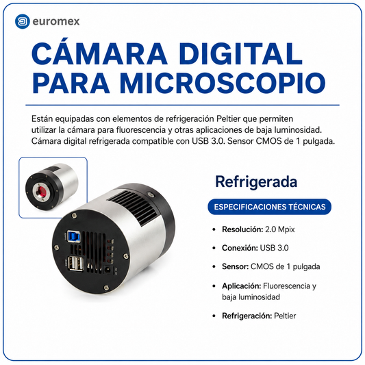 Cámara digital mara microscopio