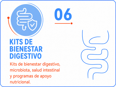 Kits de bienestar digestivo
