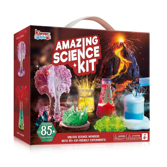 Klever Kits Amazing Science Kit - 85+ Experiments