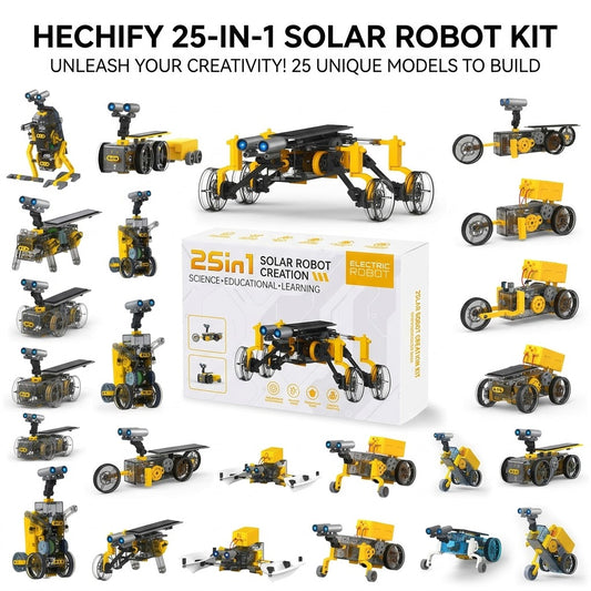 Juguetes Educativos de Energía Solar STEM 25 en 1 de Hechify.